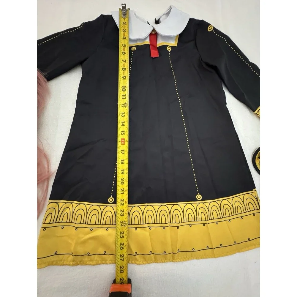 Girls Anya Forger Inspired Costume 7/9 years old